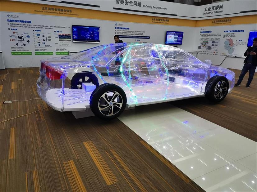 宁海县透明车模型